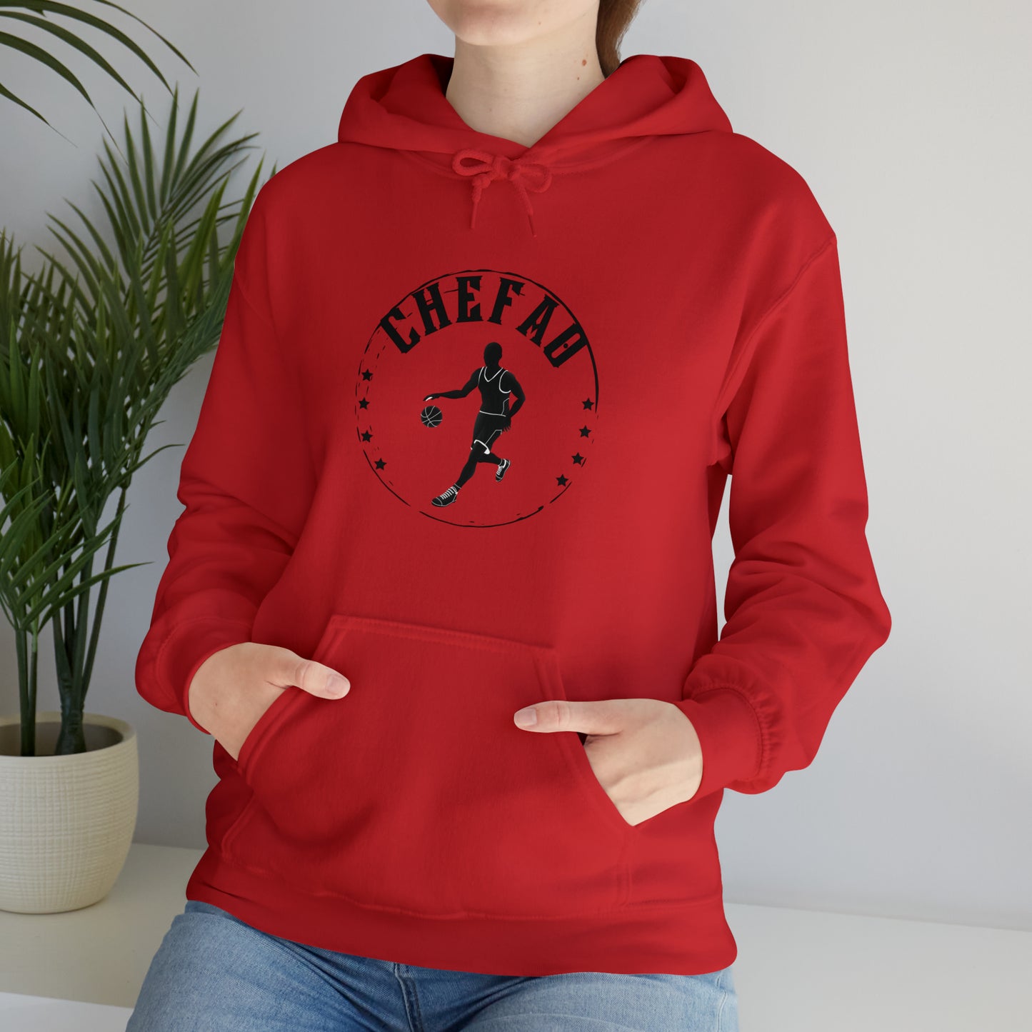 Chefao Basketball VIII, Unisex Heavy Blend Hooded Sweatshirt