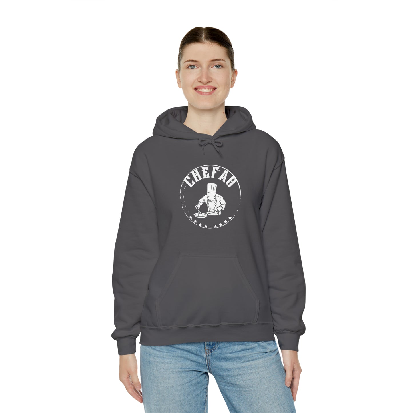 Chefao Chef I, Unisex Heavy Blend Hooded Sweatshirt