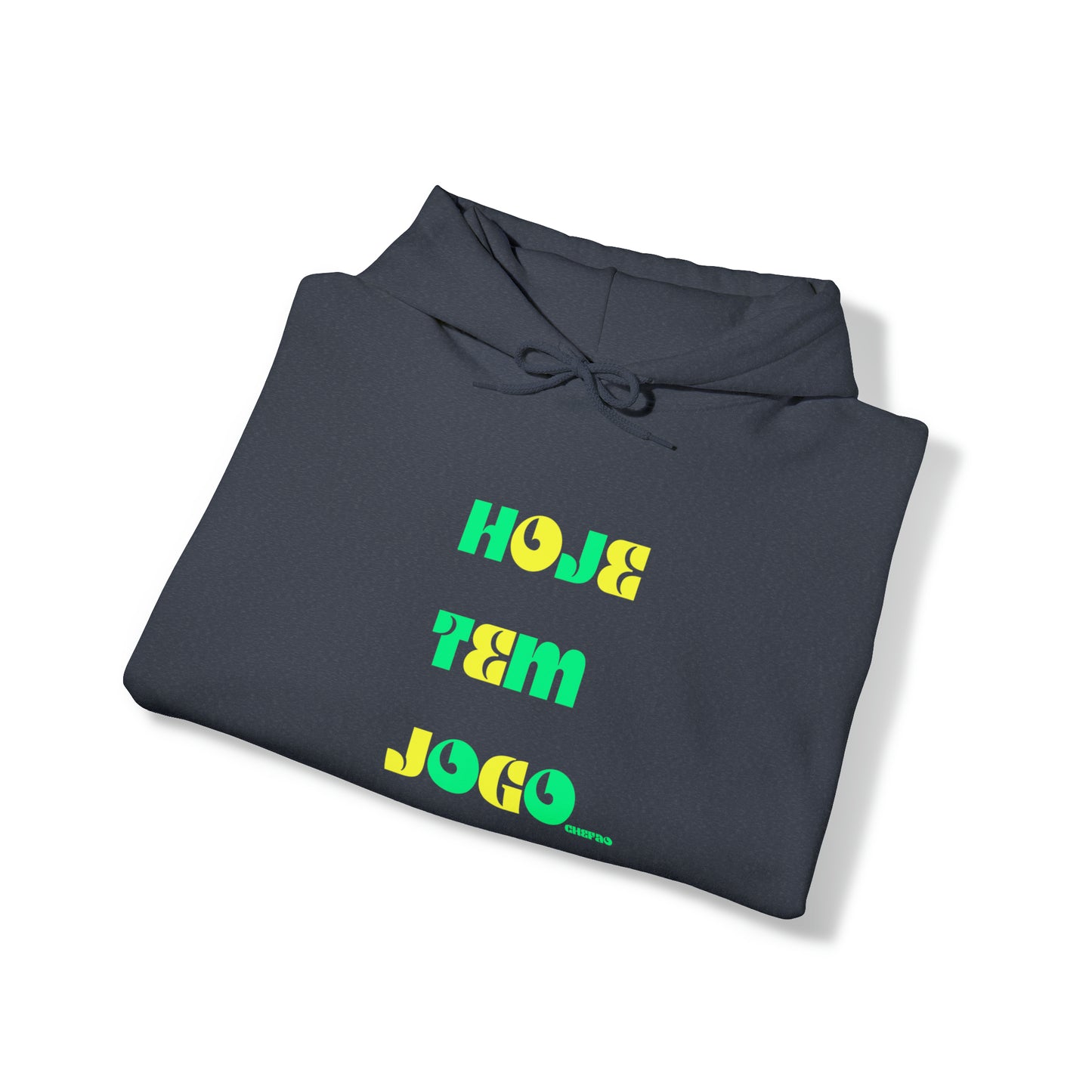 Hoje Tem Jogo I, Unisex Heavy Blend Hooded Sweatshirt