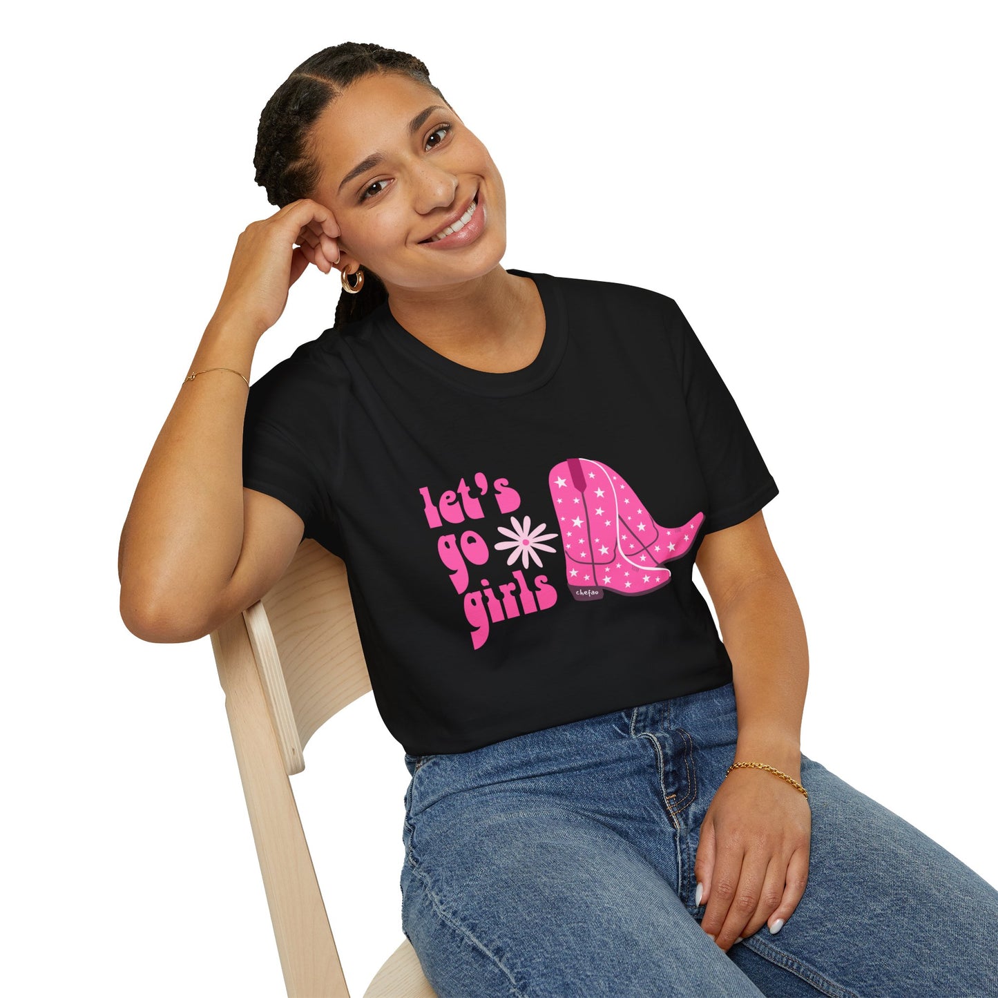 Let's Go Girls, Unisex Softstyle T-Shirt