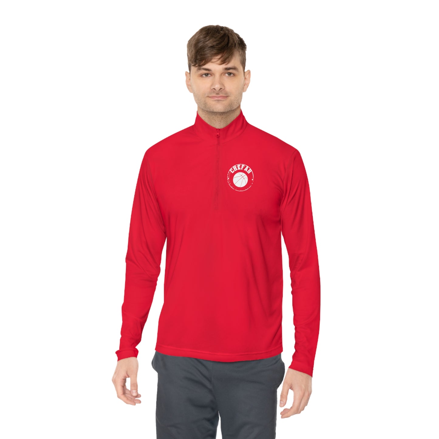 Chefao Basketball IV, Unisex Quarter-Zip Pullover