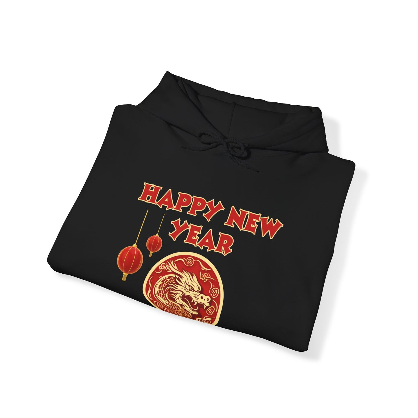 Year of the Dragon 2024, Unisex Heavy Blend Hooded Sweatshirt