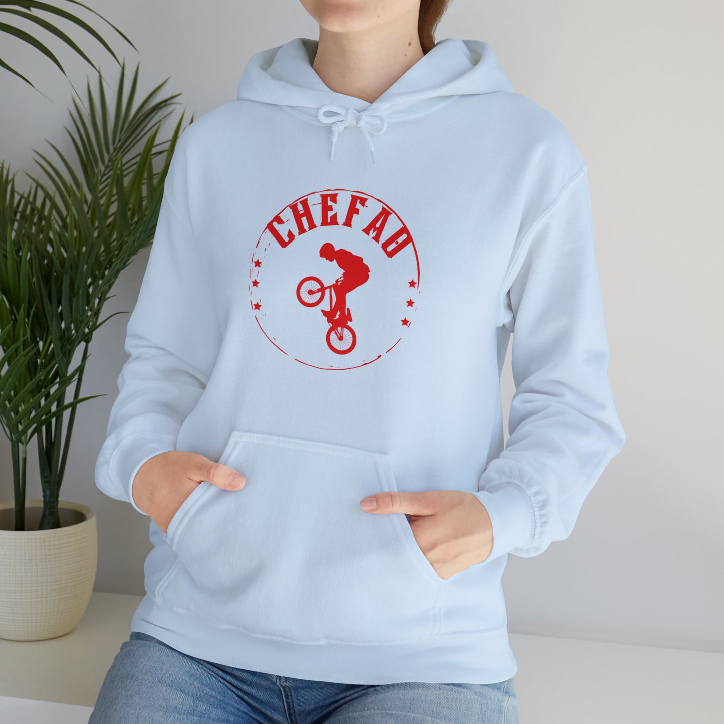 Chefao BMX I, Unisex Heavy Blend Hooded Sweatshirt