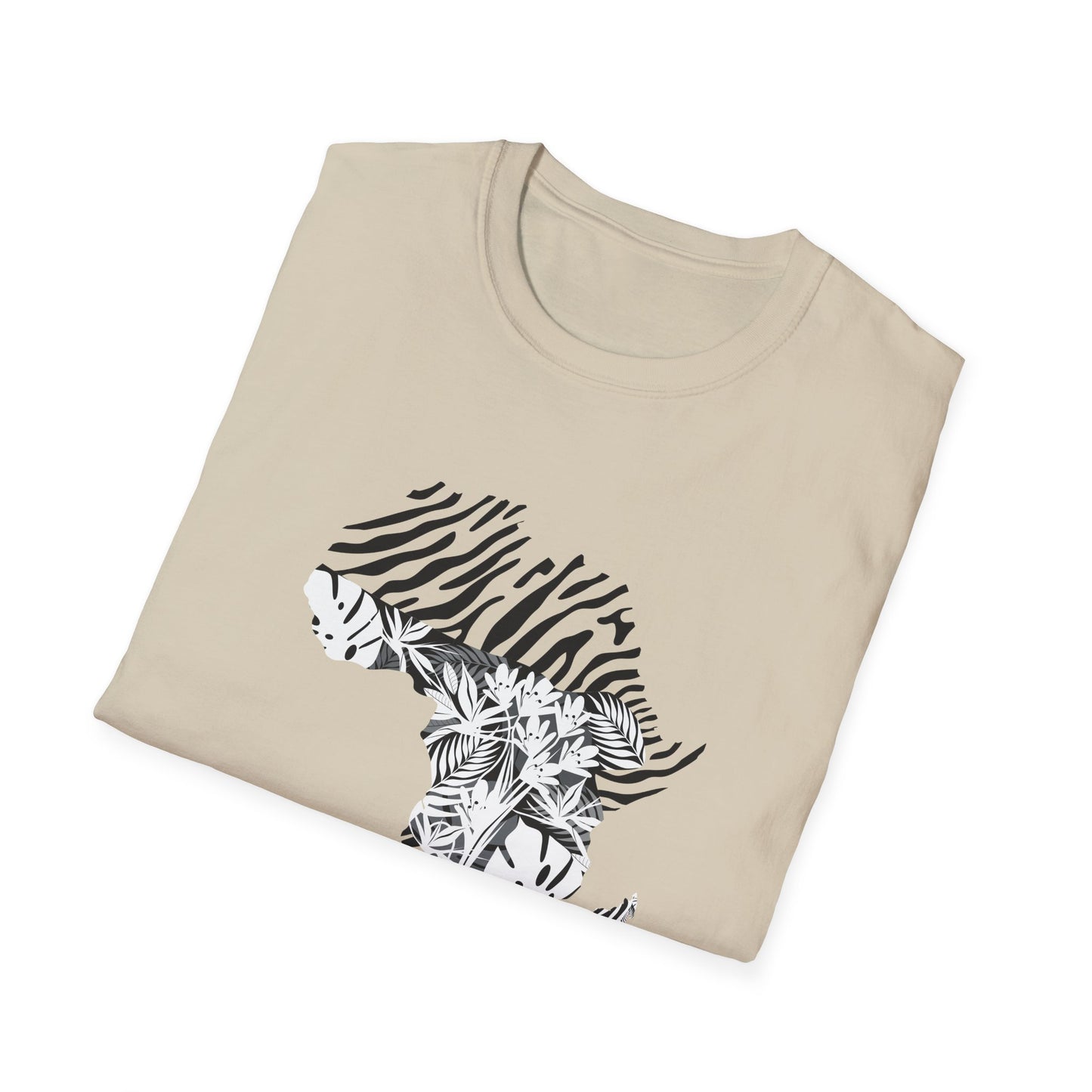 Chefao Africa Botanical I, Unisex Softstyle T-Shirt