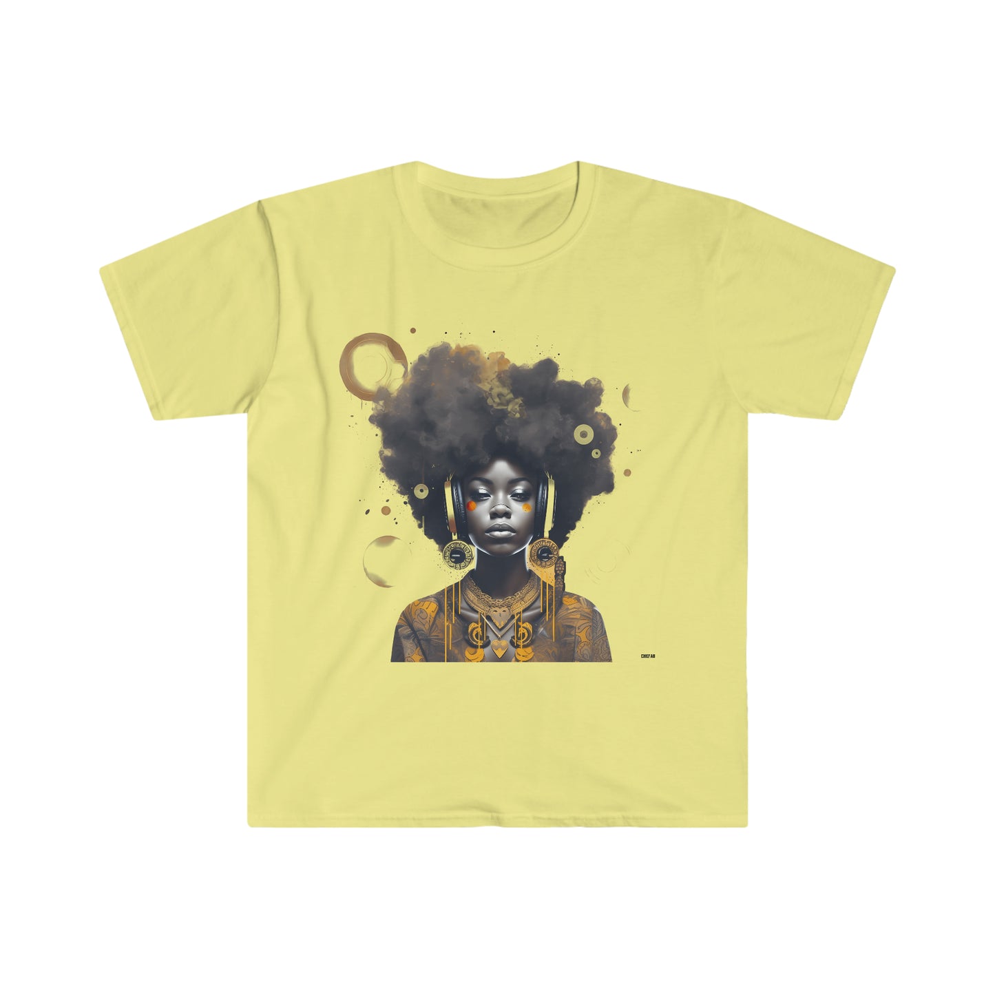 Golden Girl, Unisex Softstyle T-Shirt