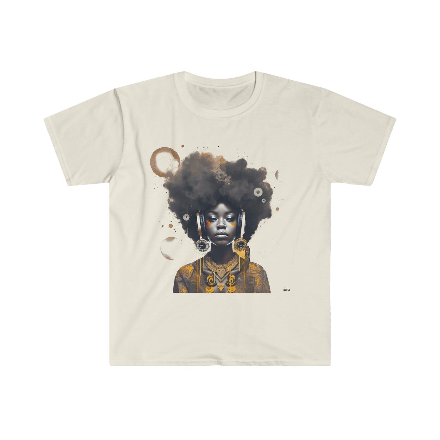 Golden Girl, Unisex Softstyle T-Shirt