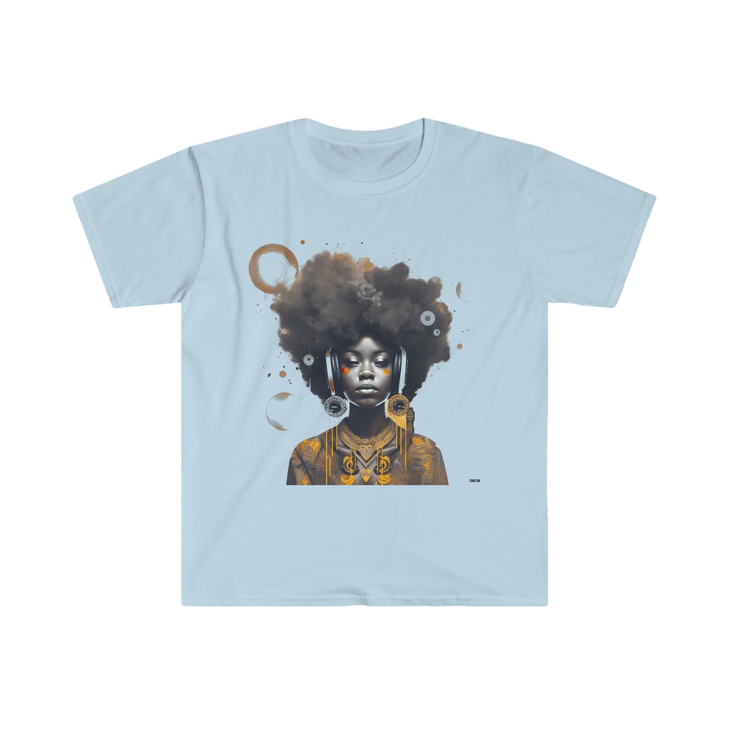 Golden Girl, Unisex Softstyle T-Shirt