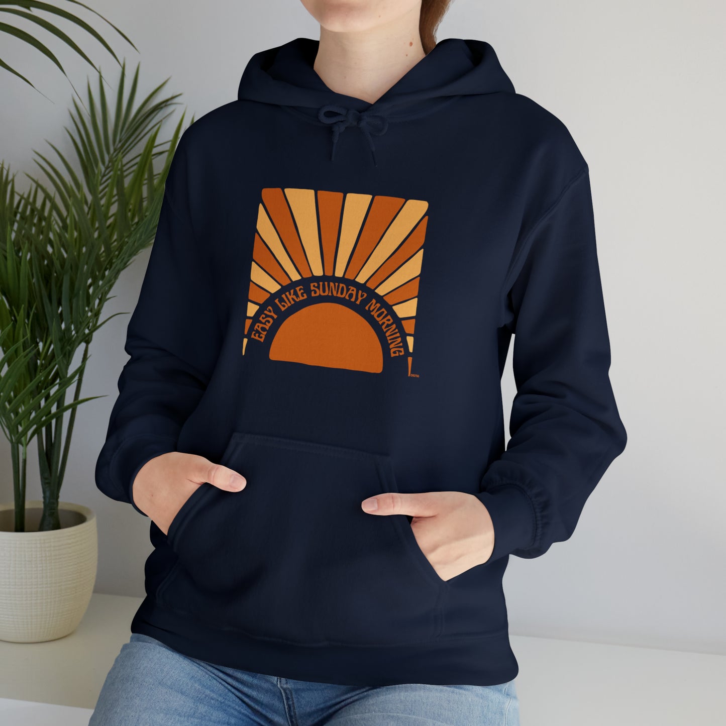 Easy Like Sunday Morning, Unisex Heavy Blend Hooded Sweatshirt