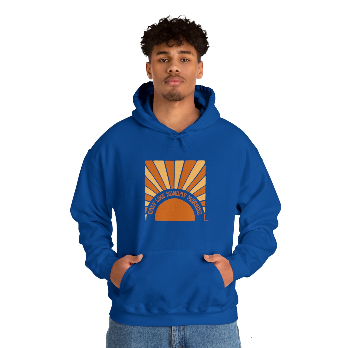 Easy Like Sunday Morning, Unisex Heavy Blend Hooded Sweatshirt
