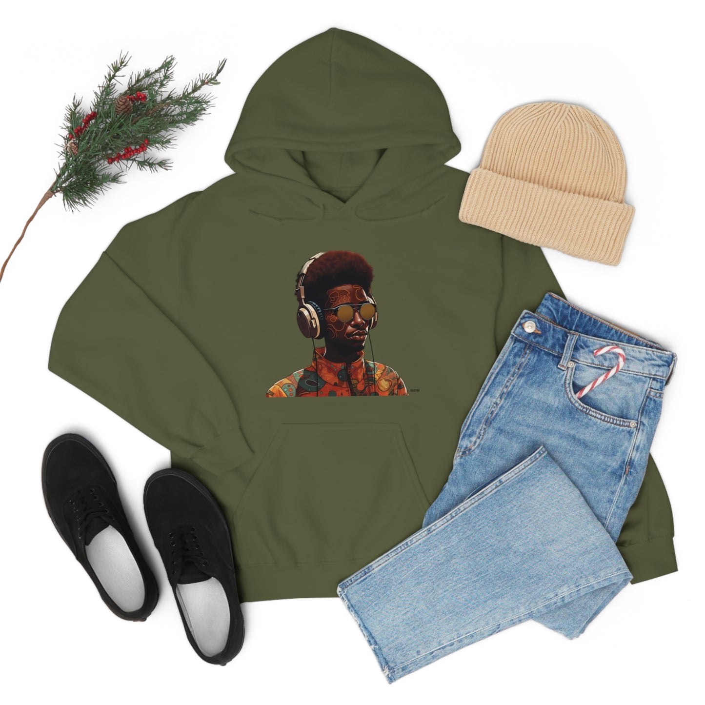 Music Zone, Unisex Heavy Blend Hooded Sweatshirt