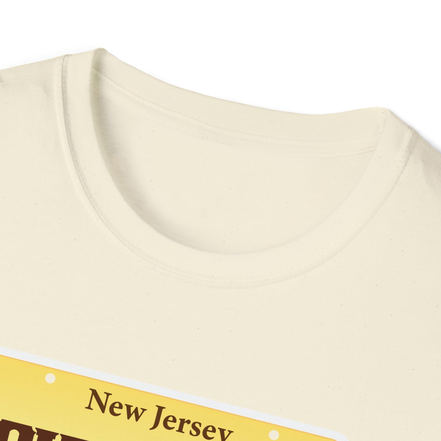 Chefao New Jersey License Plate I, Unisex Softstyle T-Shirt