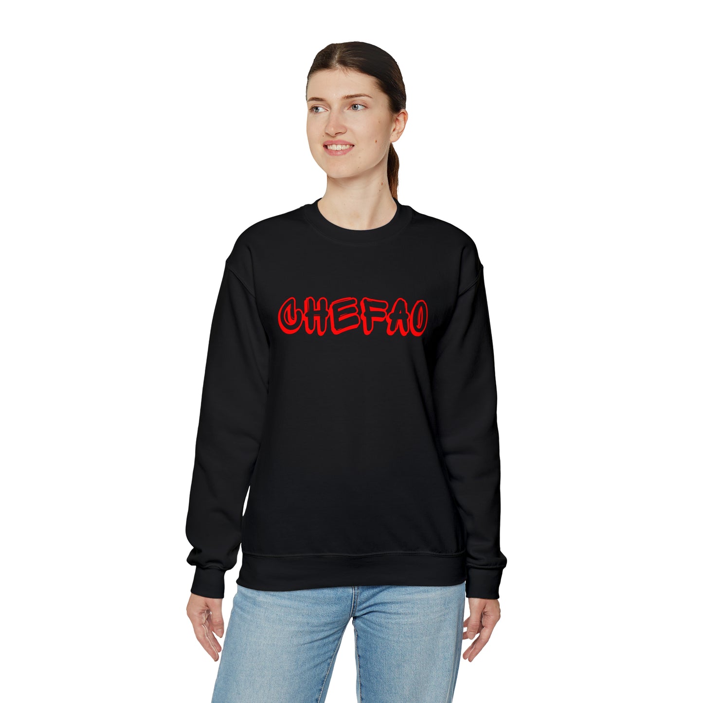 Chefao Graffiti I, Unisex Heavy Blend Crewneck Sweatshirt