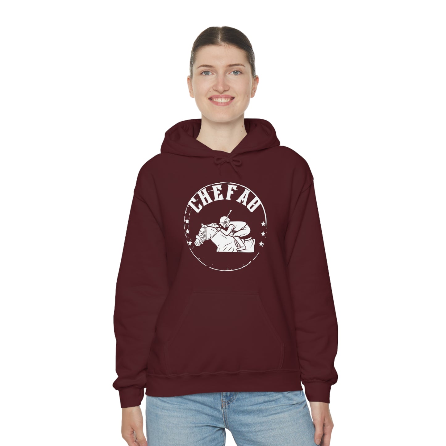 Chefao Jock I, Unisex Heavy Blend Hooded Sweatshirt
