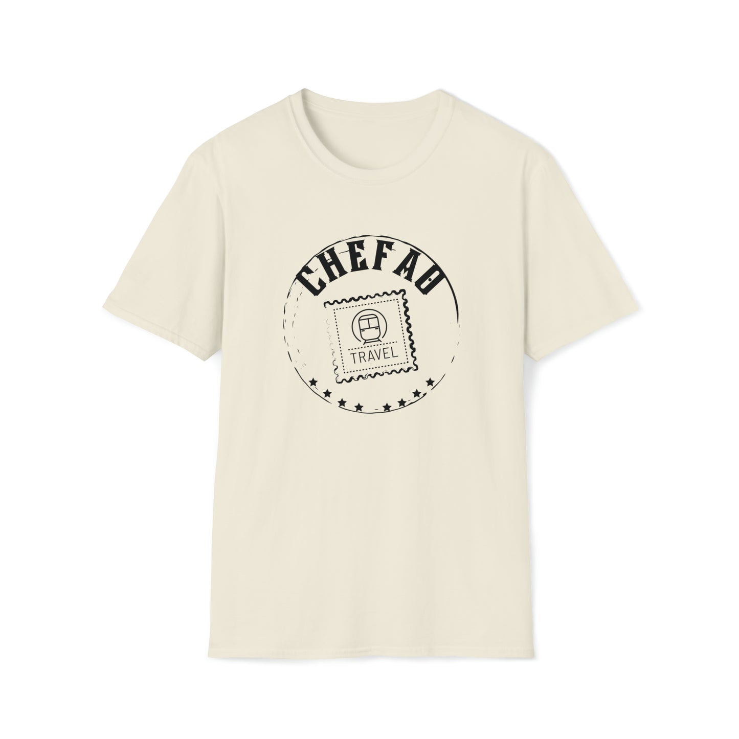 Chefao Travel II, Unisex Softstyle T-Shirt