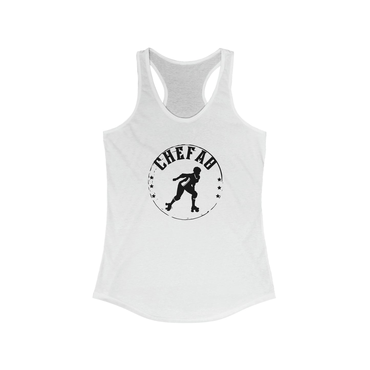 Chefao Roller Derby I, Women's Racerback Tank
