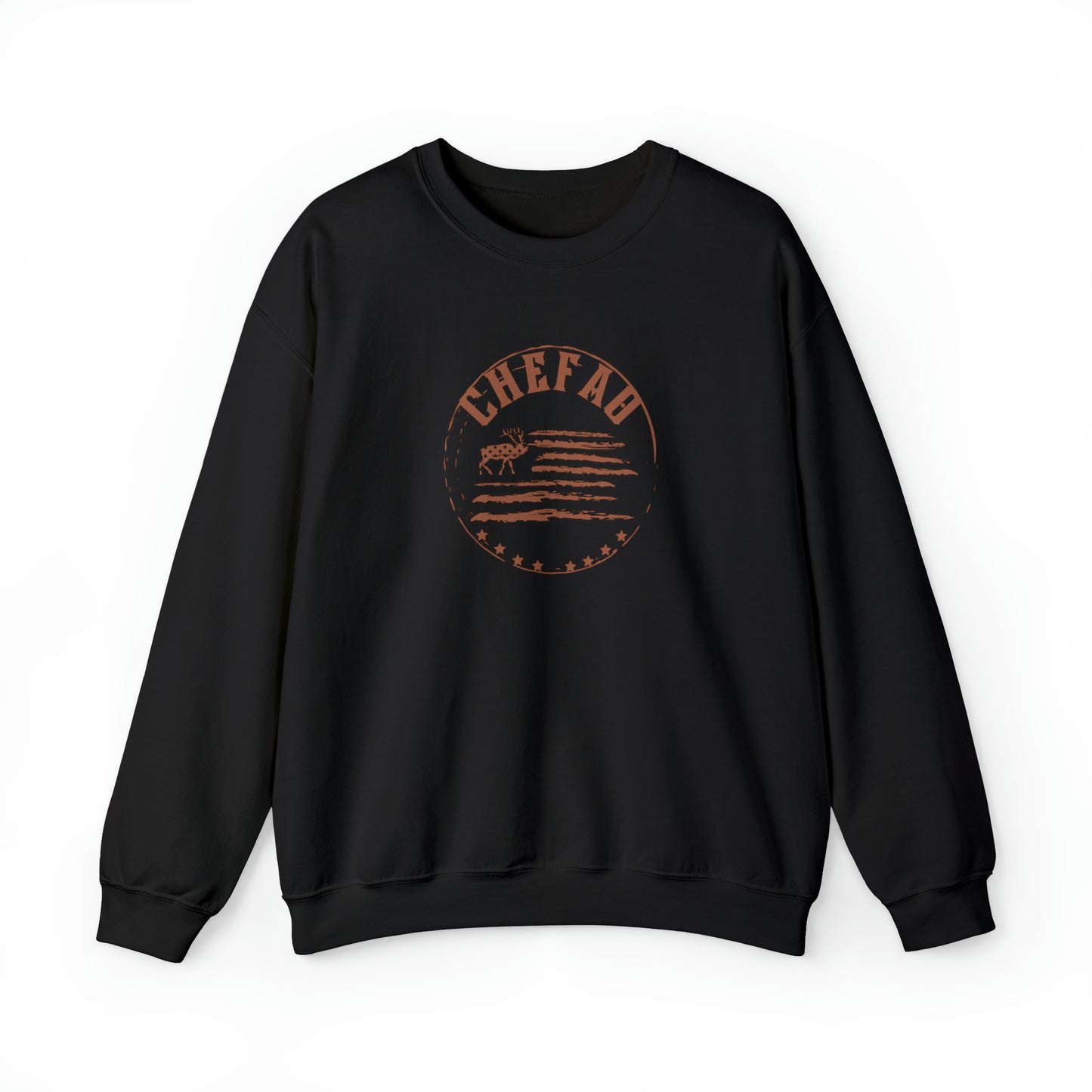 Chefao Hunting II, Unisex Heavy Blend Crewneck Sweatshirt
