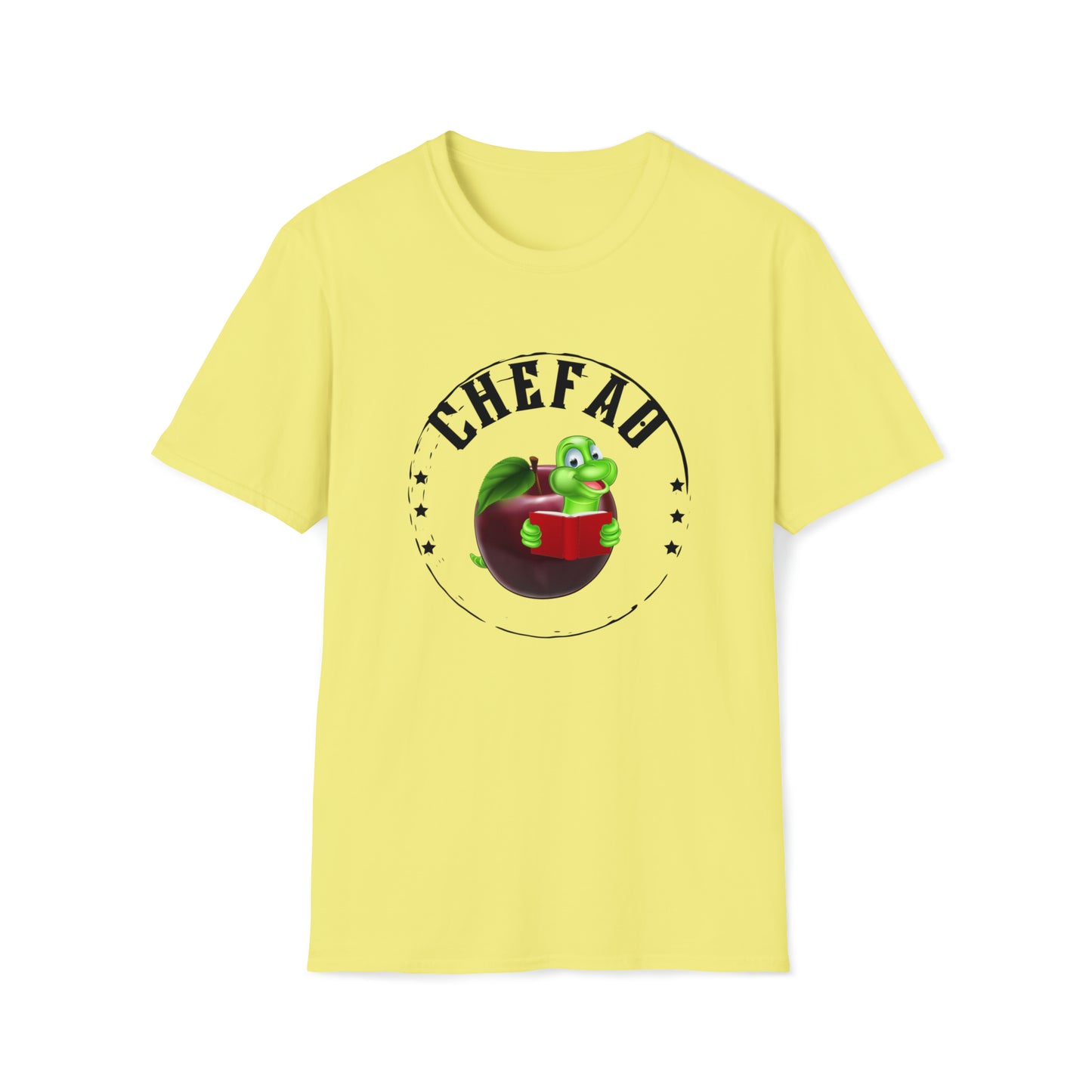 Chefao Bookworm II, Unisex Softstyle T-Shirt