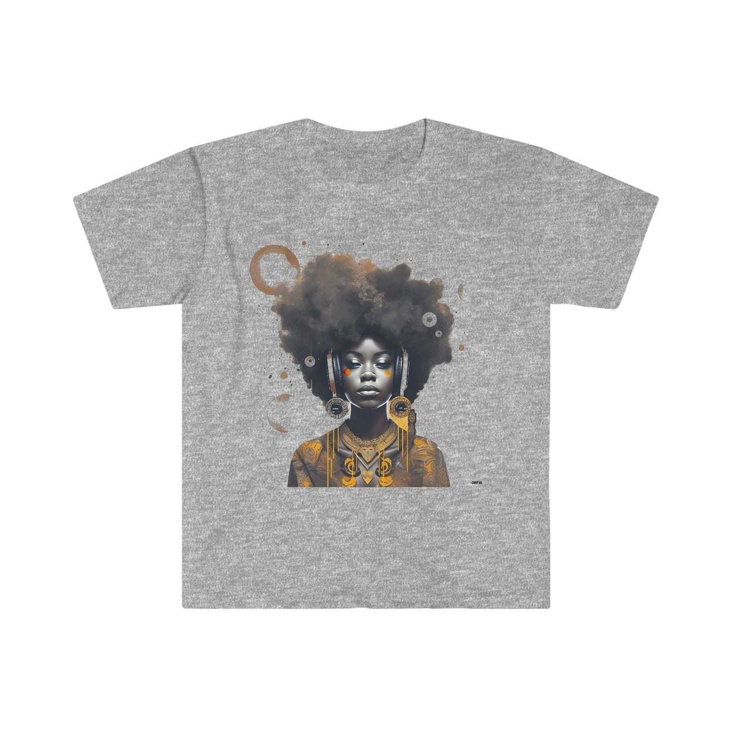 Golden Girl, Unisex Softstyle T-Shirt