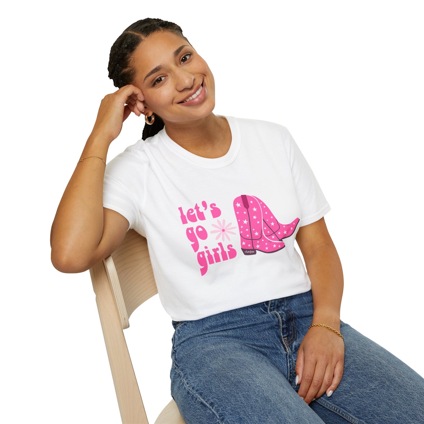 Let's Go Girls, Unisex Softstyle T-Shirt