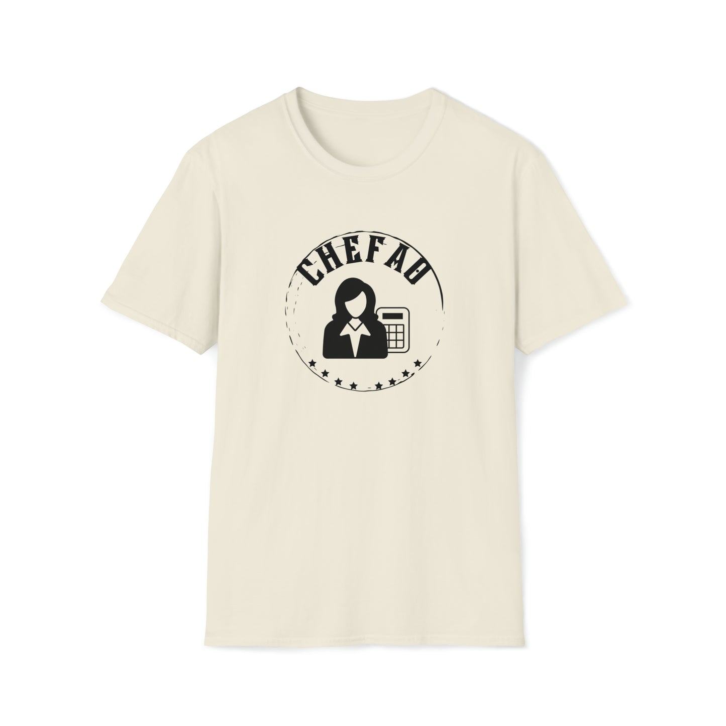 Chefao Accounting V, Unisex Softstyle T-Shirt