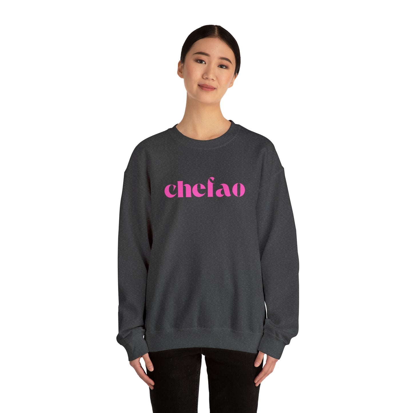Chefao II, Unisex Heavy Blend Crewneck Sweatshirt