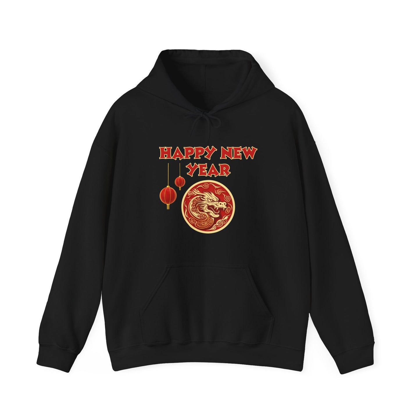 Year of the Dragon 2024, Unisex Heavy Blend Hooded Sweatshirt