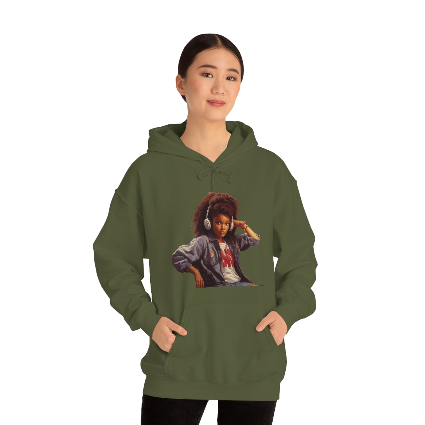 Nina, Unisex Heavy Blend Hooded Sweatshirt
