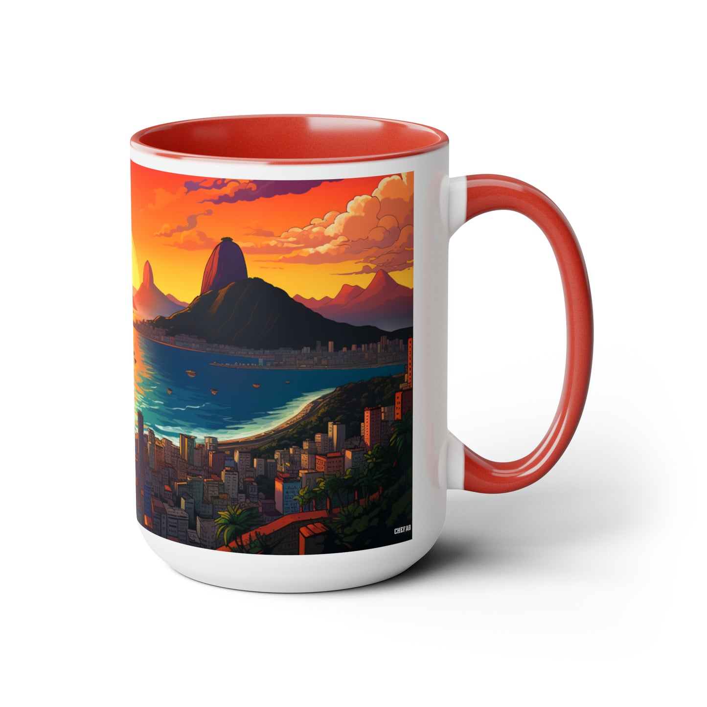 Sun Rise Rio, Coffee Mug, 15oz