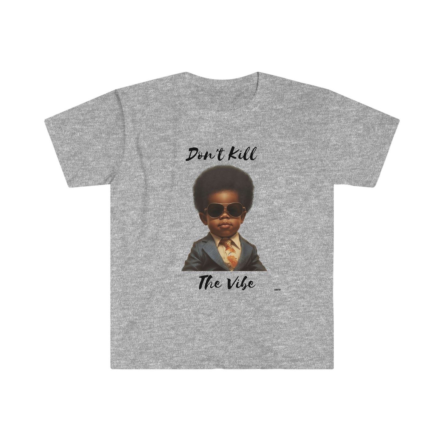 Don't Kill Vibe Kid, Unisex Softstyle T-Shirt