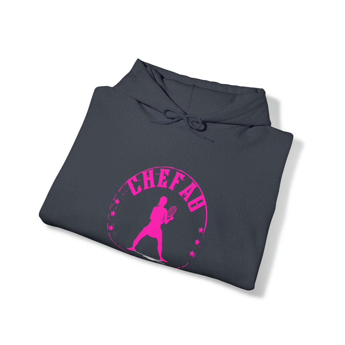 Chefao Tennis IV, Unisex Heavy Blend Hooded Sweatshirt