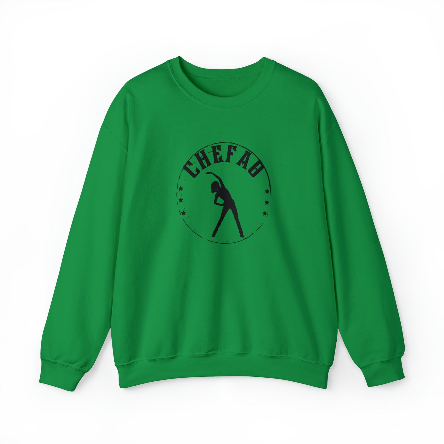 Chefao Aerobics I, Unisex Heavy Blend Crewneck Sweatshirt