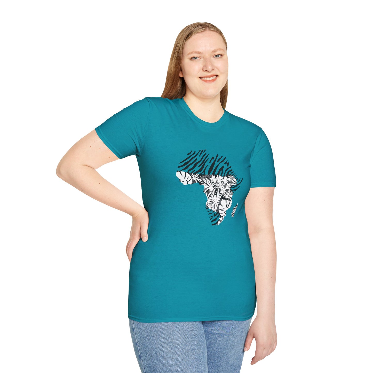 Chefao Africa Botanical I, Unisex Softstyle T-Shirt