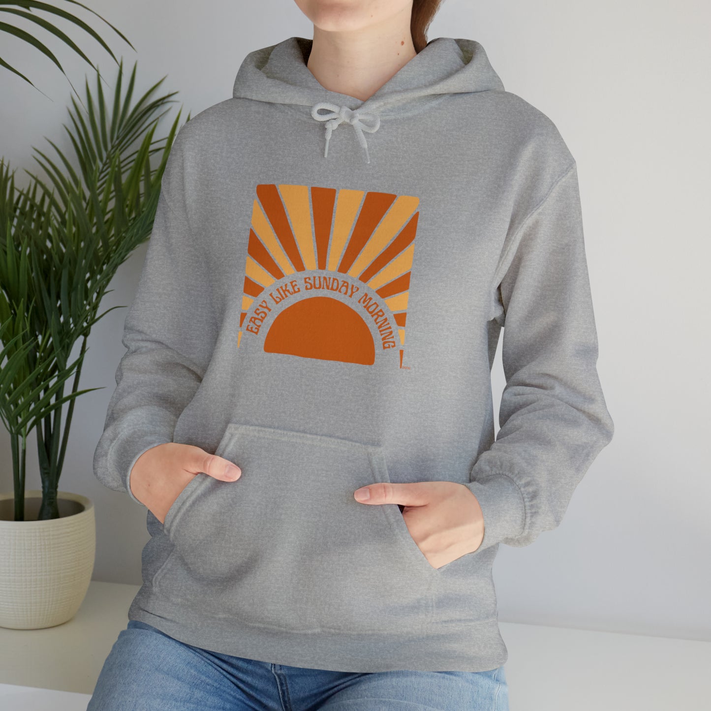 Easy Like Sunday Morning, Unisex Heavy Blend Hooded Sweatshirt