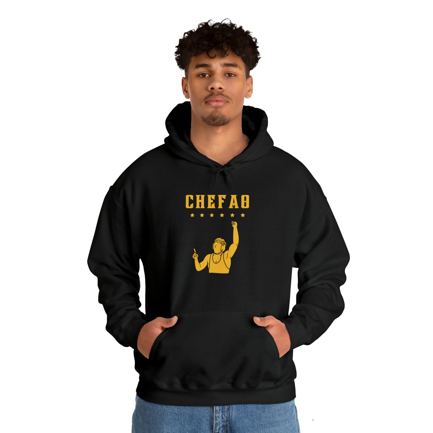 Chefao Wrestling II, Unisex Heavy Blend Hooded Sweatshirt