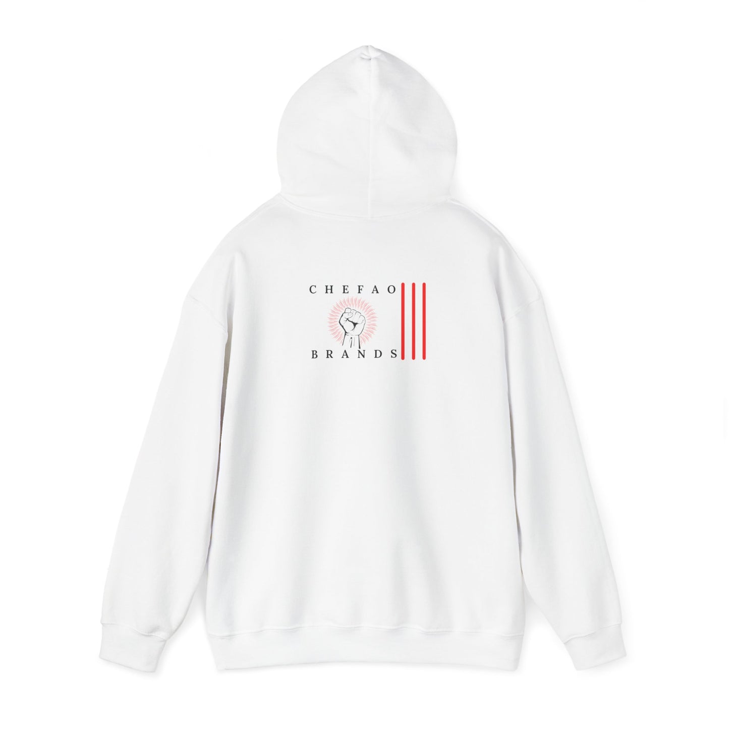 Chefao I Am Black History I, Unisex Heavy Blend Hooded Sweatshirt