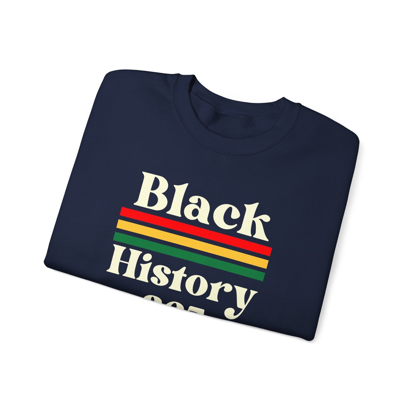 Chefao Black History 365, Unisex Heavy Blend™ Crewneck Sweatshirt