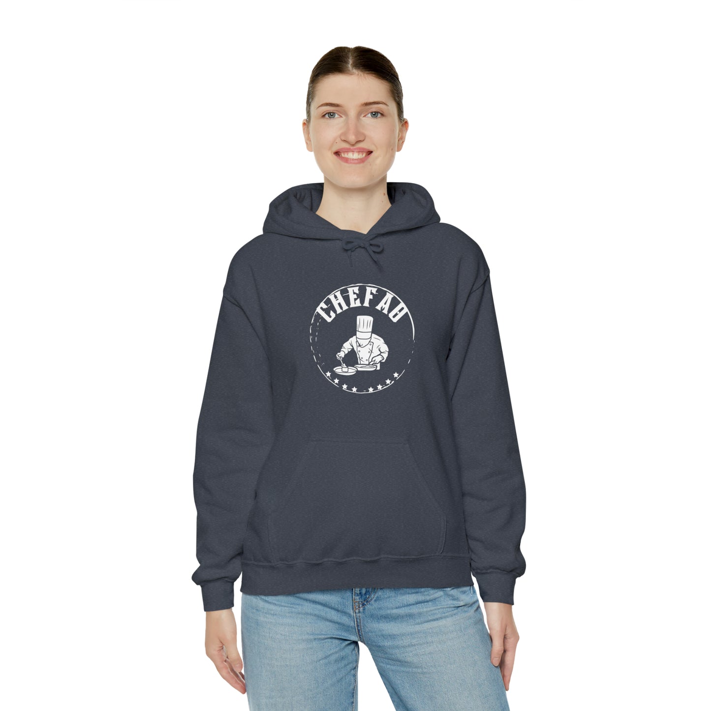 Chefao Chef I, Unisex Heavy Blend Hooded Sweatshirt