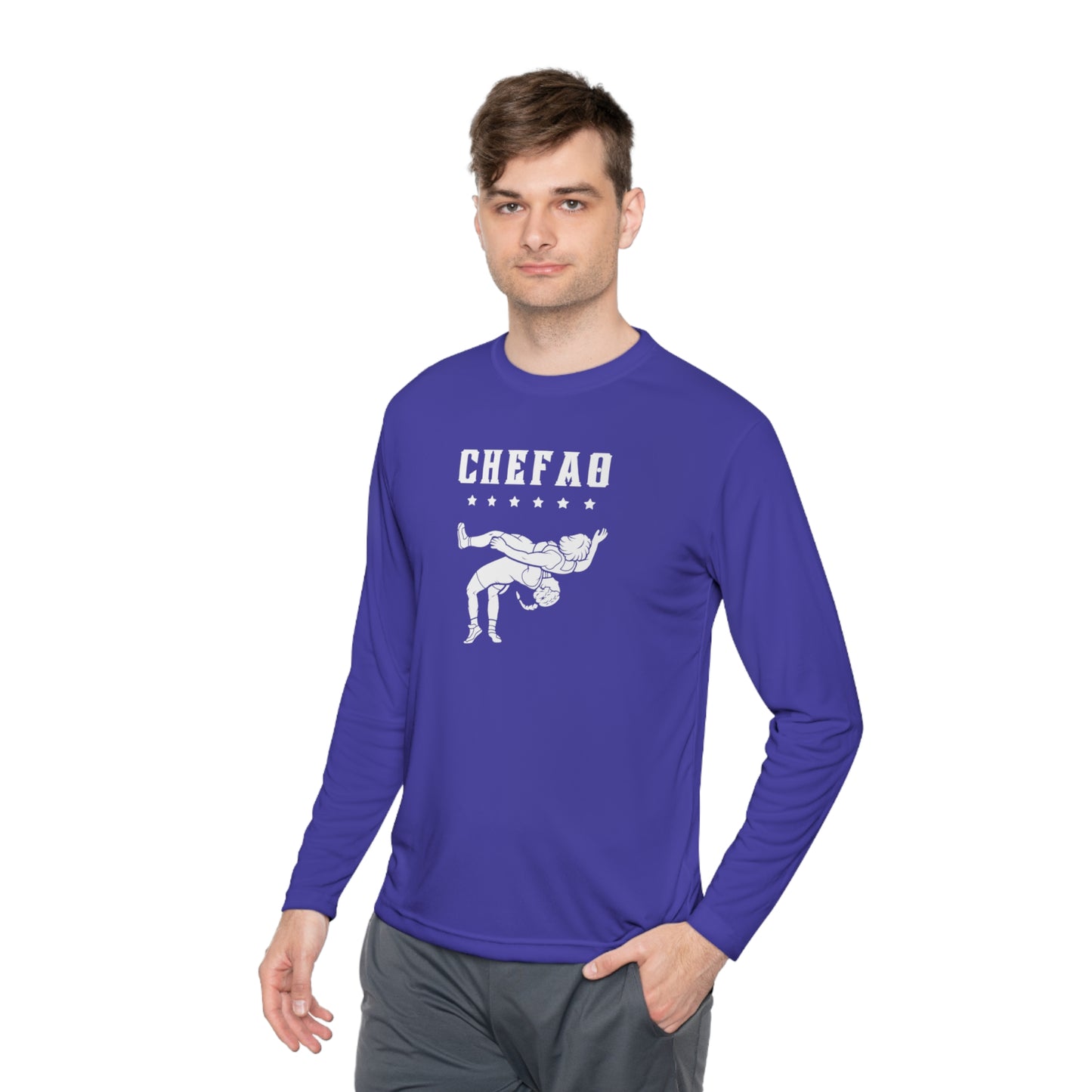 Chefao Wrestling VIII, Unisex Lightweight Long Sleeve Tee