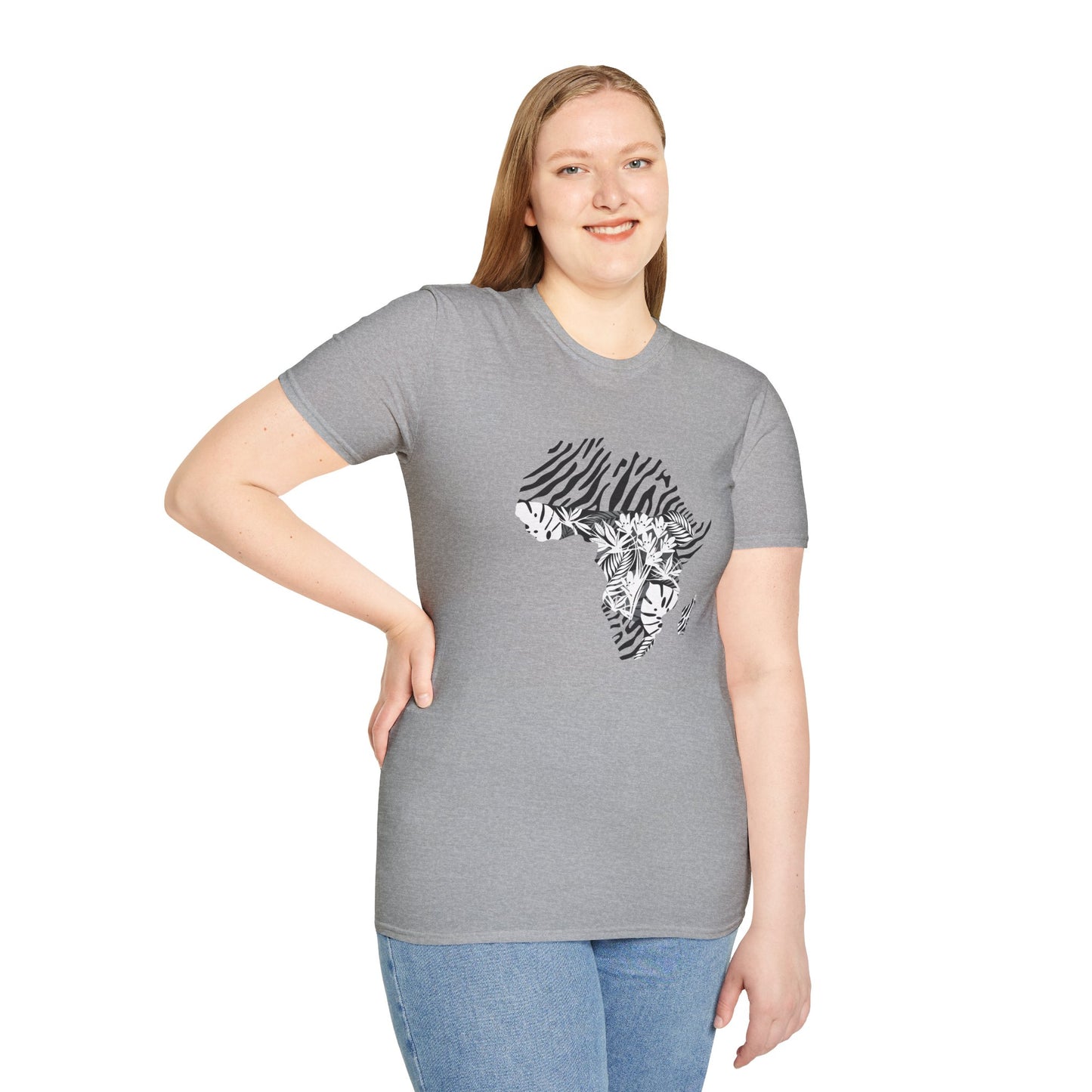 Chefao Africa Botanical I, Unisex Softstyle T-Shirt