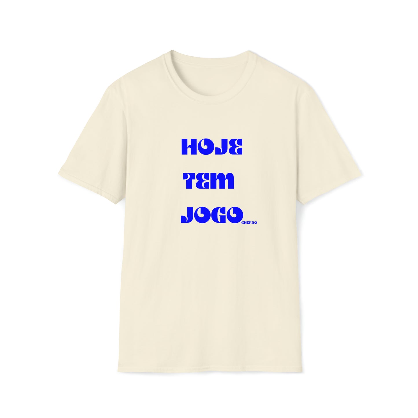 Hoje Tem Jogo I, Unisex Softstyle T-Shirt