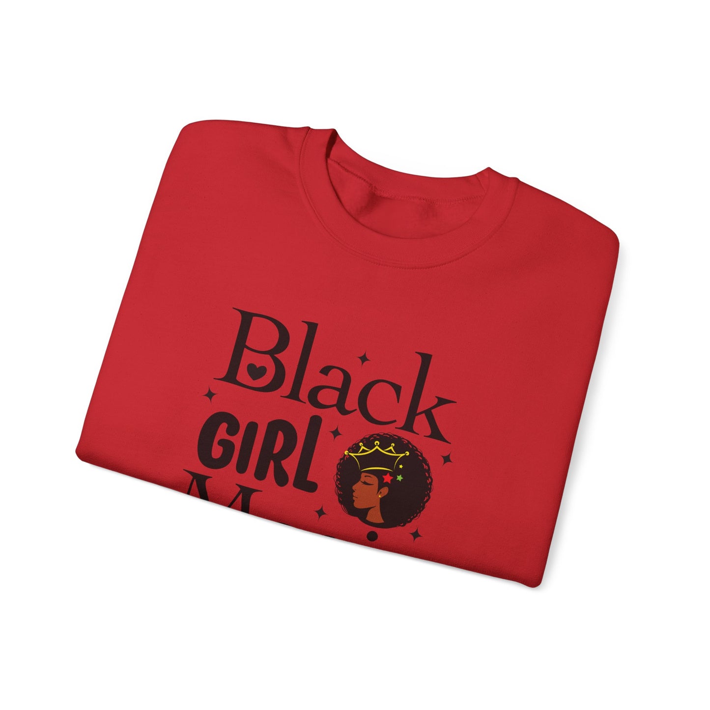Chefao Black Girl Magic I, Unisex Heavy Blend™ Crewneck Sweatshirt