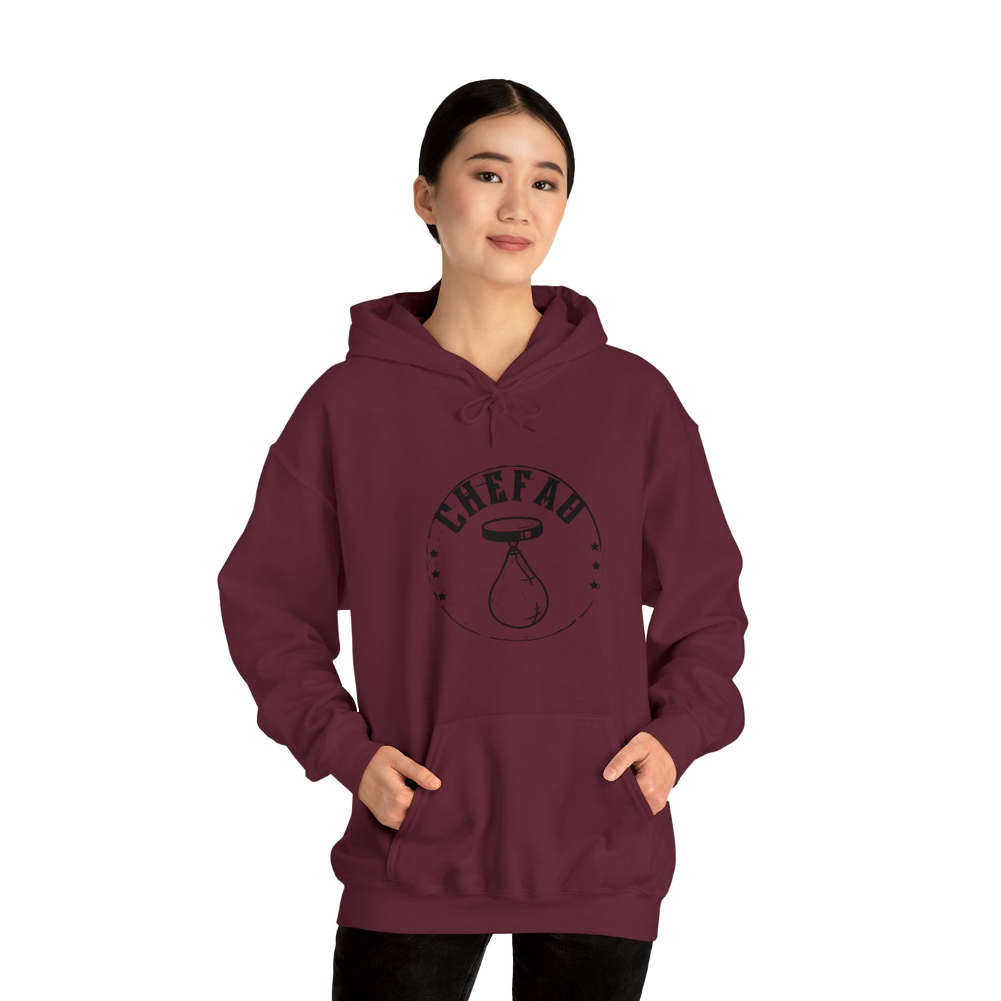 Chefao Boxing II, Unisex Heavy Blend Hooded Sweatshirt