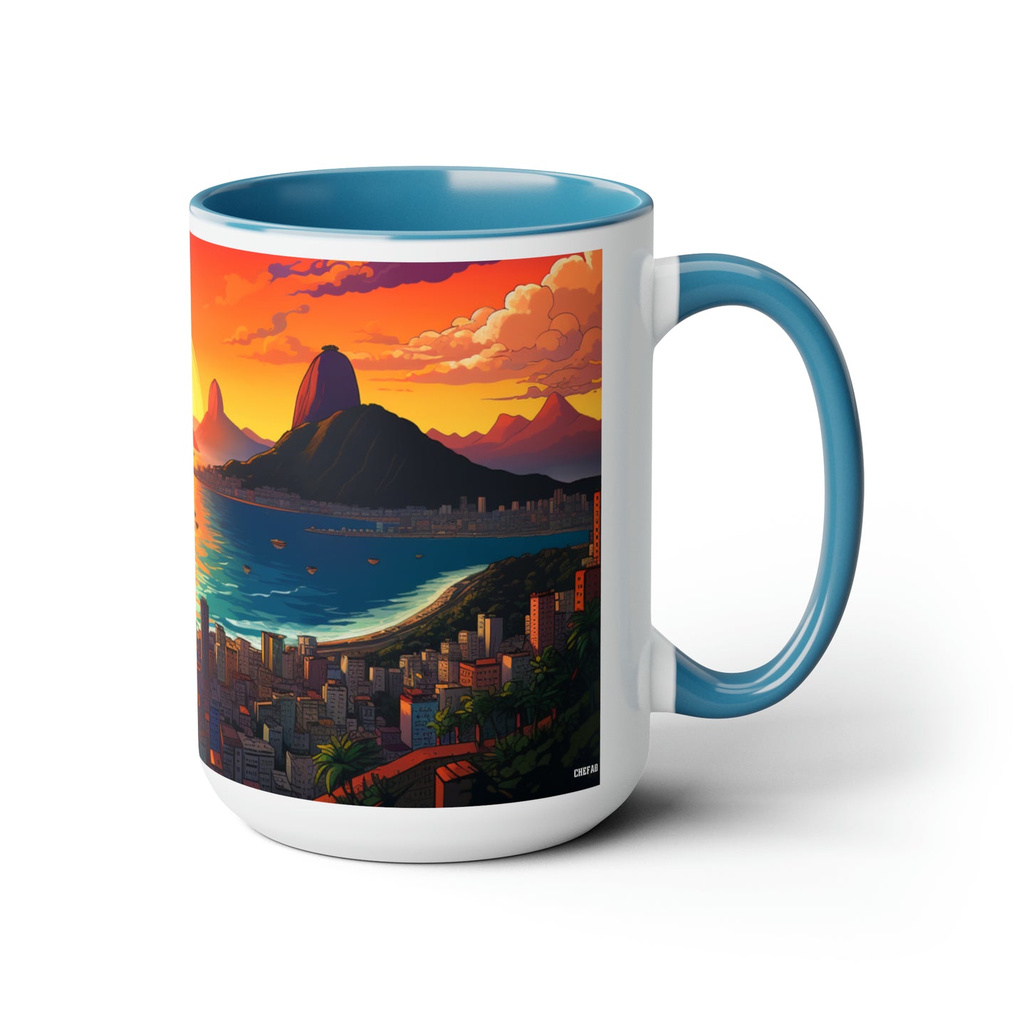Sun Rise Rio, Coffee Mug, 15oz