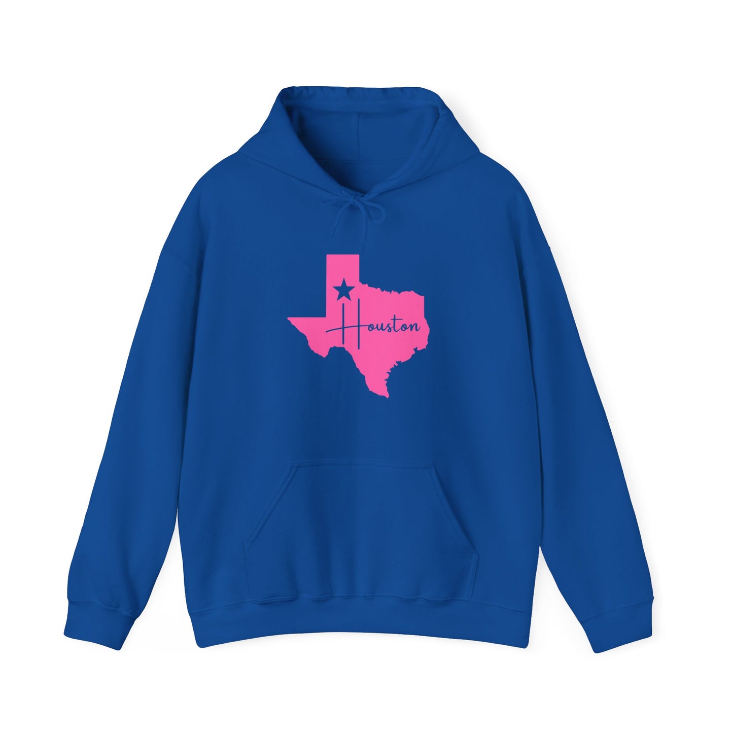 Chefao Houston, Texas I, Unisex Heavy Blend Hooded Sweatshirt