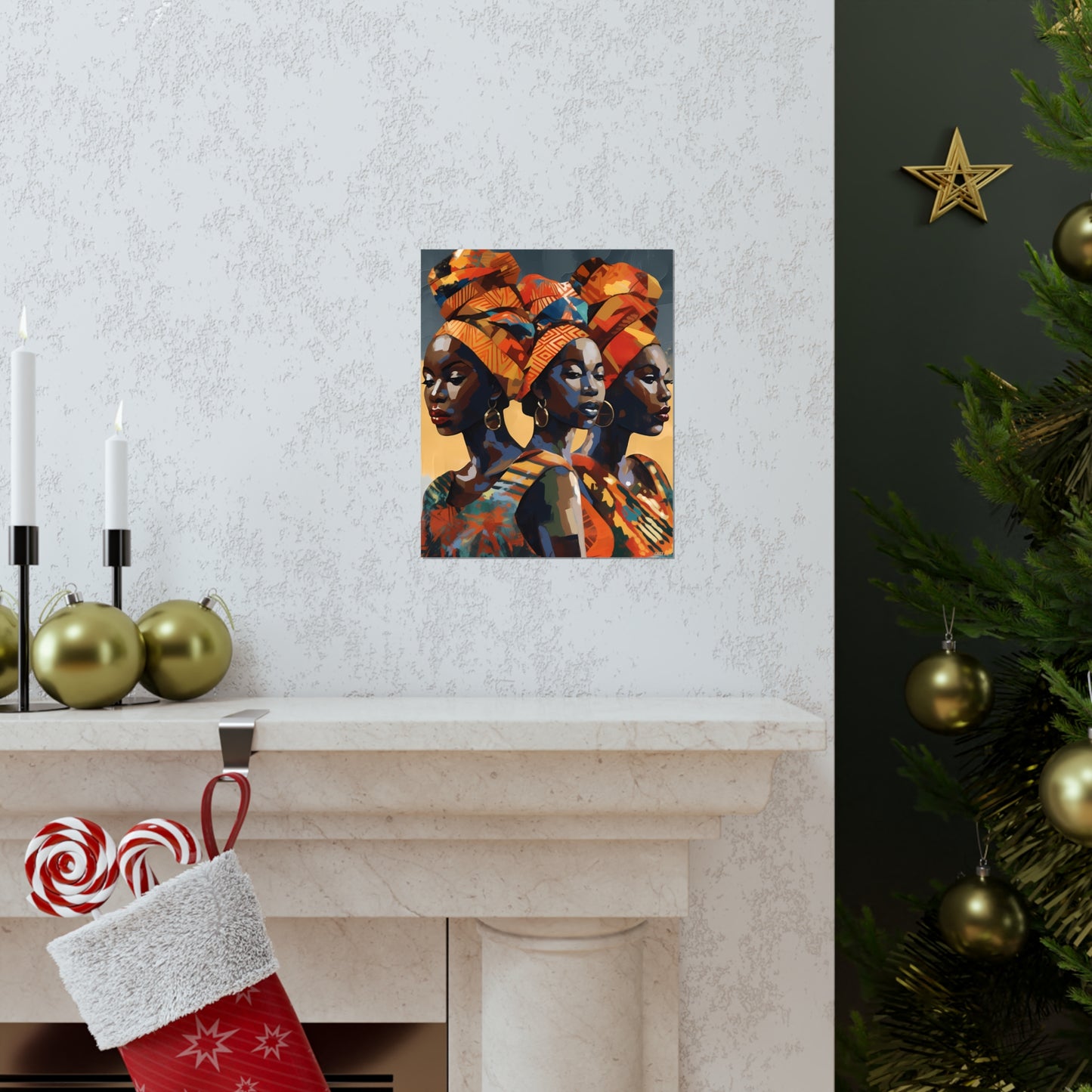 African Women, Premium Matte Vertical Posters