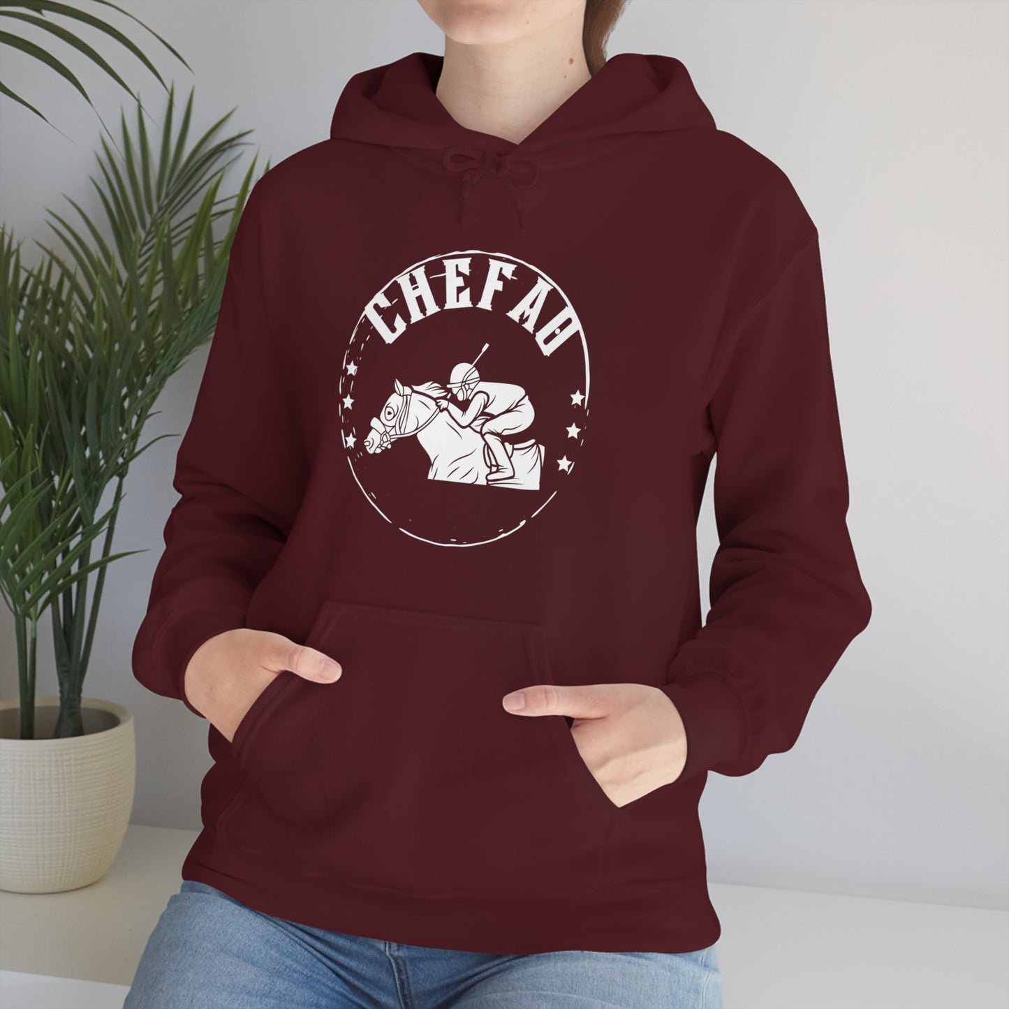 Chefao Jock I, Unisex Heavy Blend Hooded Sweatshirt