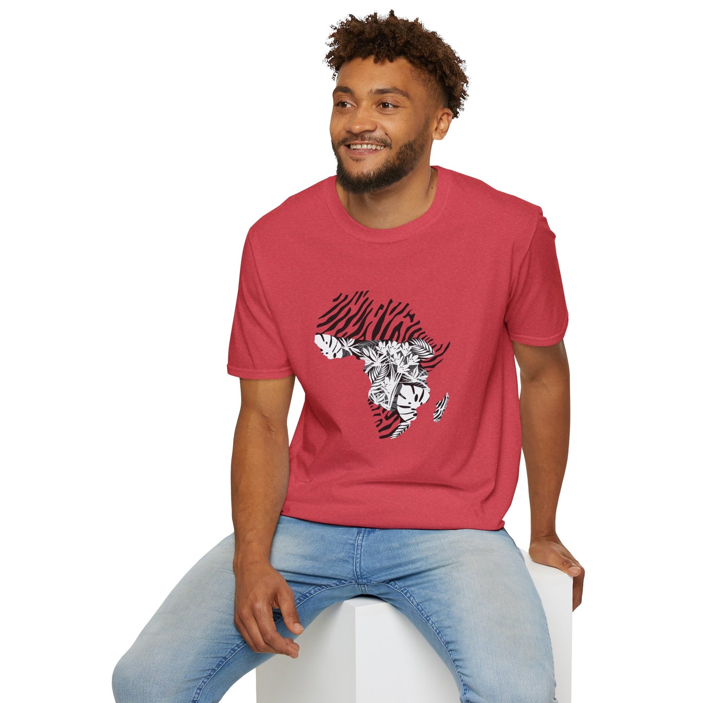 Chefao Africa Botanical I, Unisex Softstyle T-Shirt