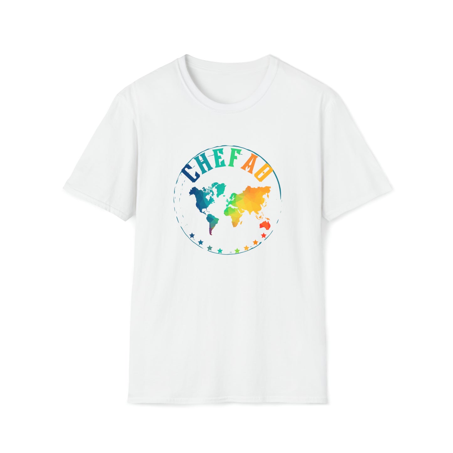 Chefao World I, Unisex Softstyle T-Shirt