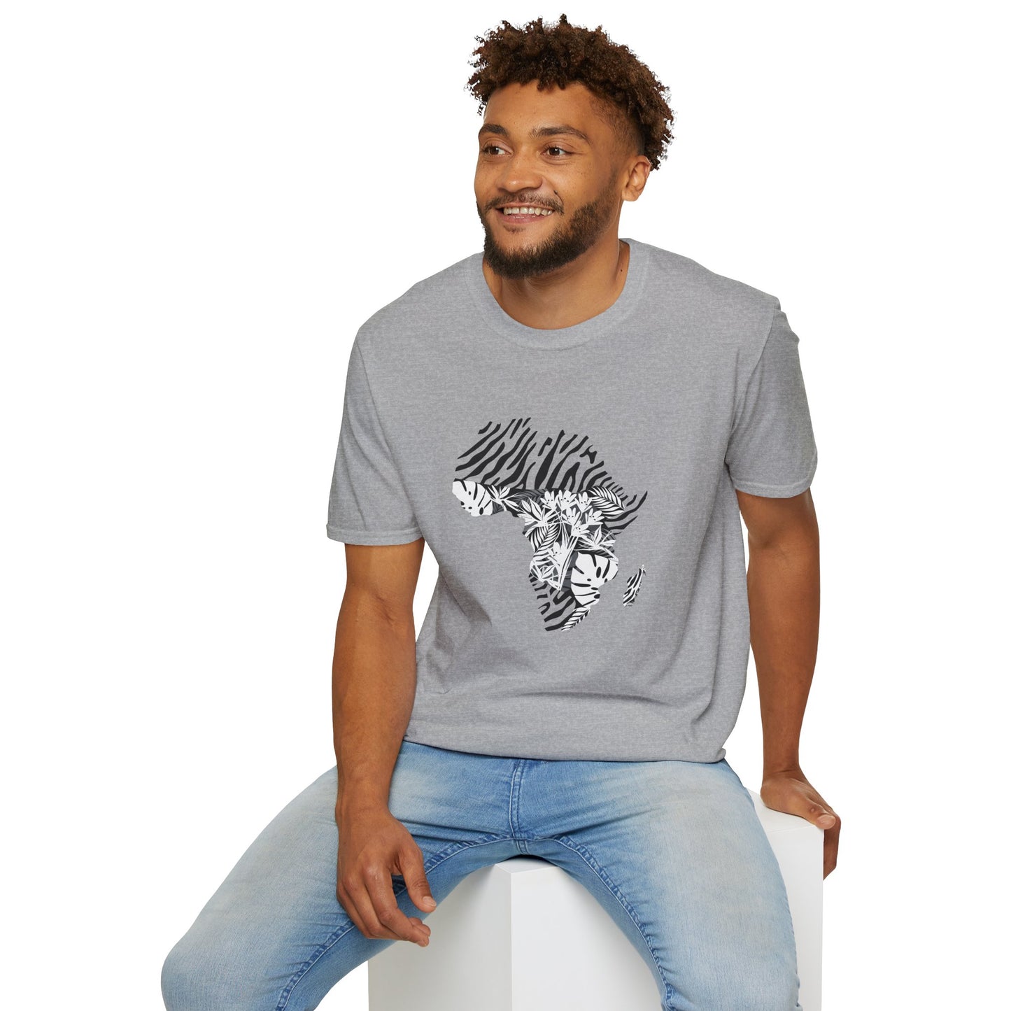 Chefao Africa Botanical I, Unisex Softstyle T-Shirt
