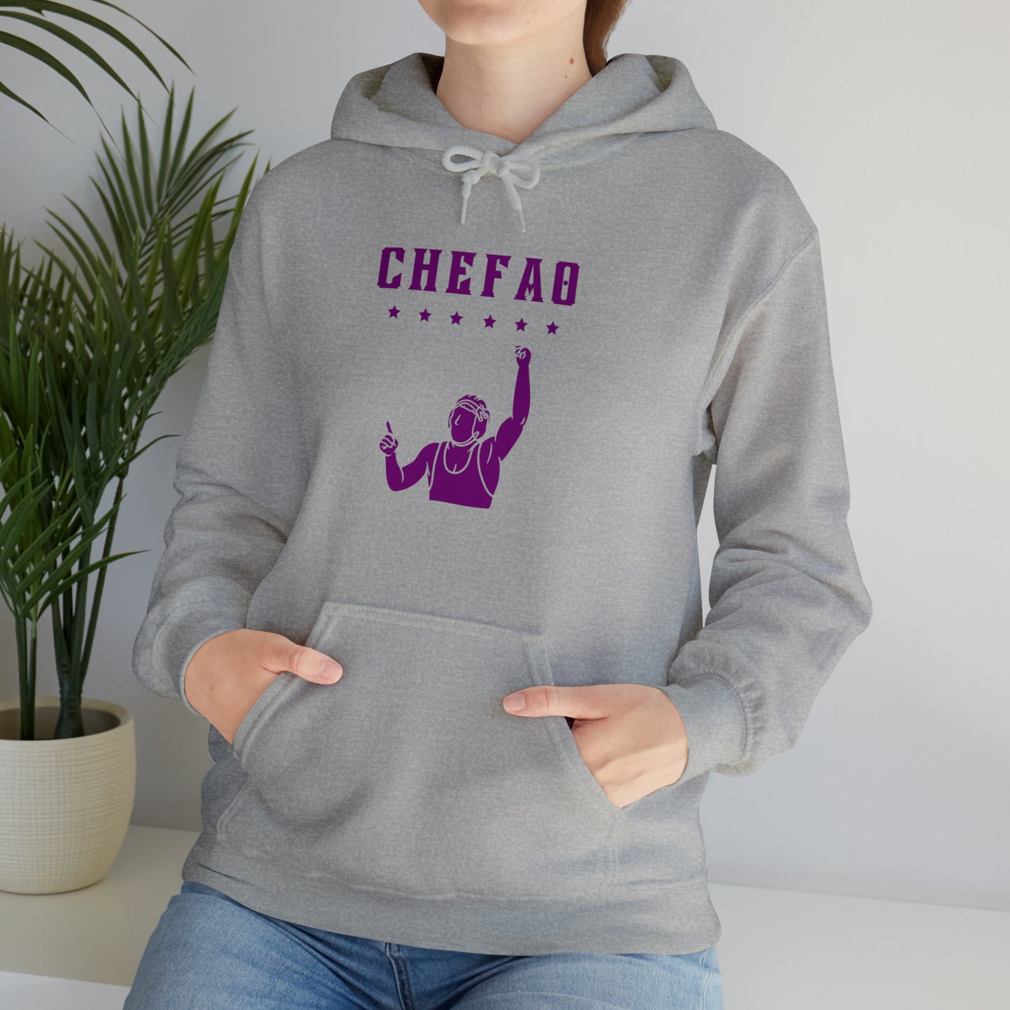 Chefao Wrestling II, Unisex Heavy Blend Hooded Sweatshirt